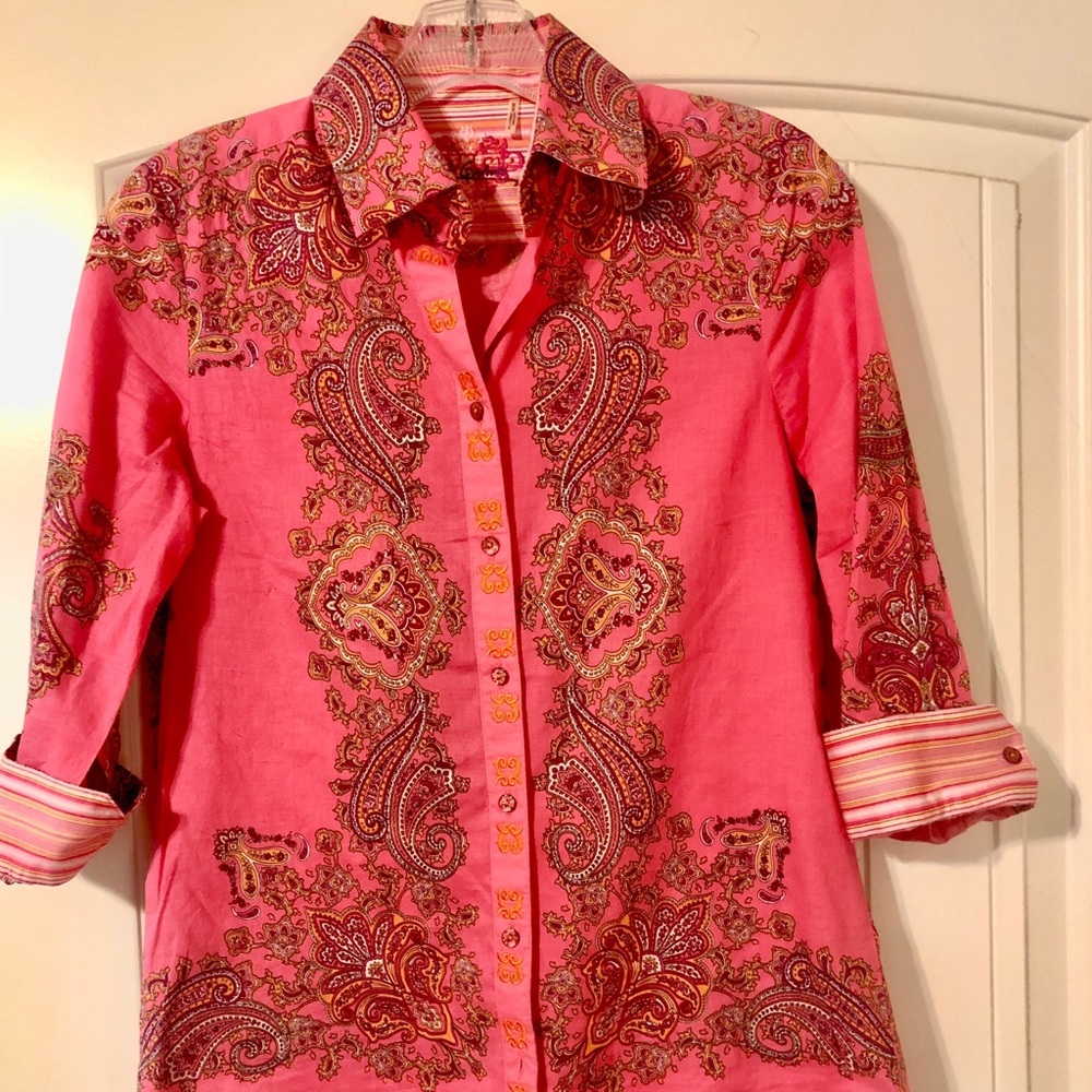 Authentic Robert Graham Women’s Shirt (XS)